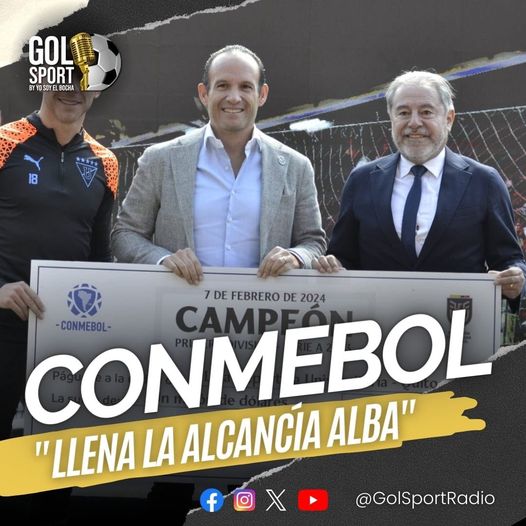 La Conmebol llena la Alcancía Alba