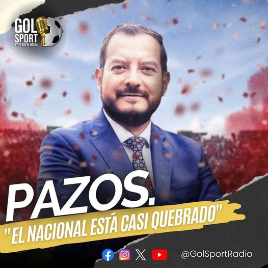 Ing. Marcos Pazos “quiere resurgir al rojo El Nacional”