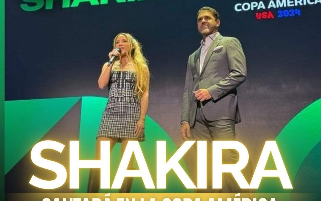 Shakira cantará en la Copa América