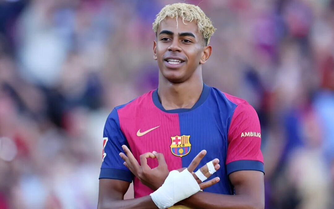 Lamine. «El heredero de la 10 del Barca»