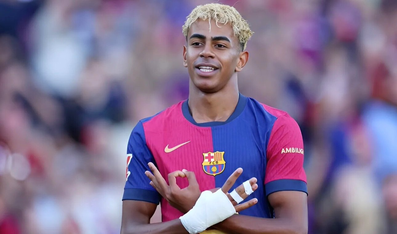 Lamine. «El heredero de la 10 del Barca»