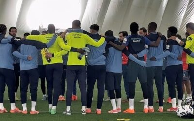 Tricolores «muertos de fríos en Toronto»