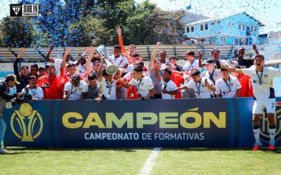 Los guambras albos si gritaron campeón sub 19