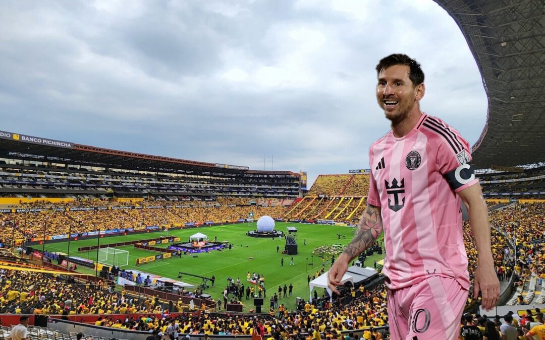TODO LISTO PARA RECIBIR A LEO MESSI EN GUAYAQUIL