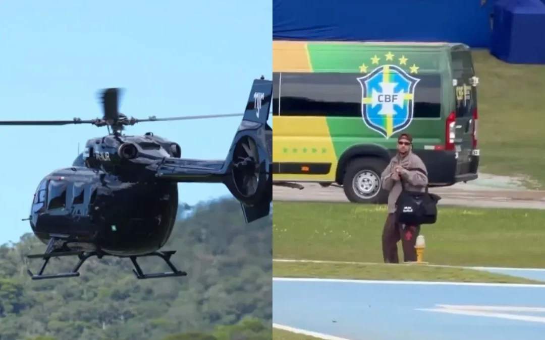 NEY CAUSÓ REVUELO A SU LLEGADA A CONCENTRACIÓN