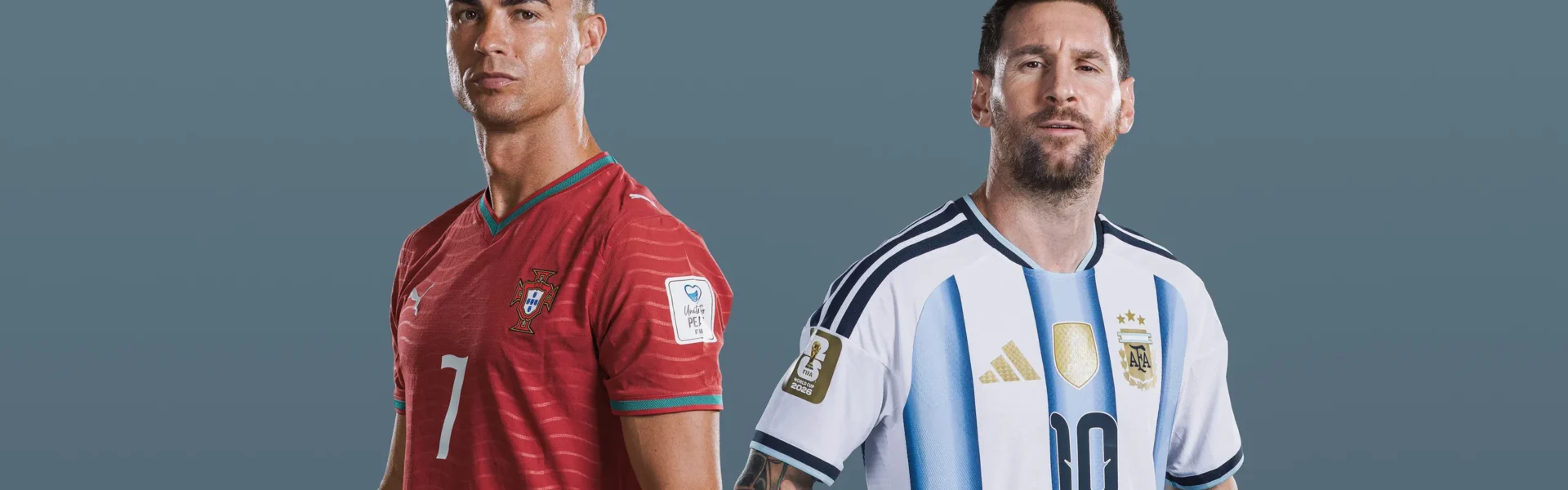 LEO Y CR7 CON PRESENTES DISTINTOS