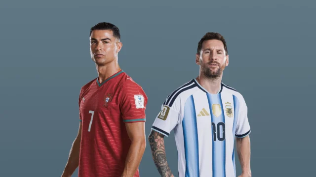 LEO Y CR7 CON PRESENTES DISTINTOS